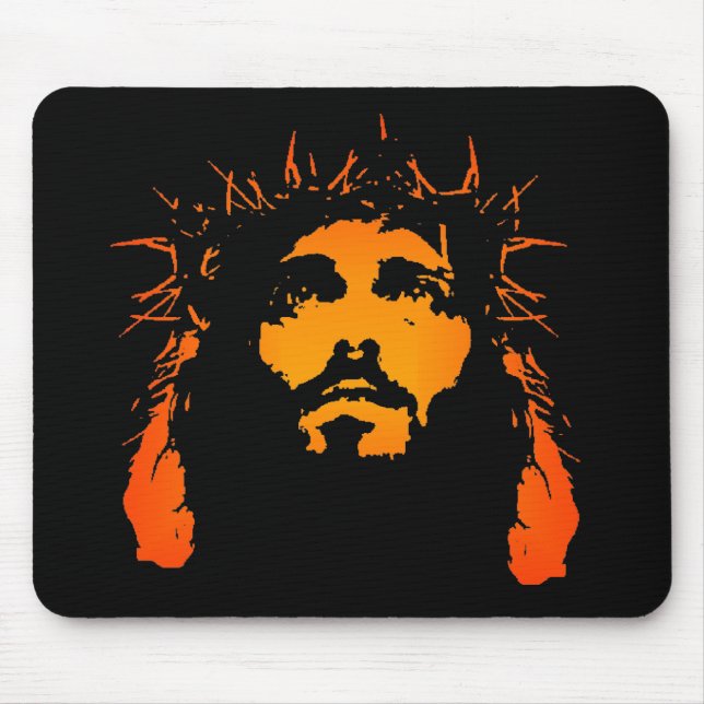 Jesus Mousepad (Front)
