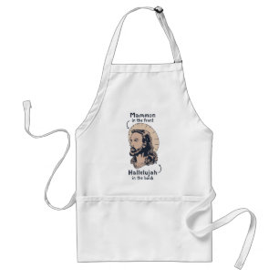 Jesus Mullet Standard Apron
