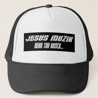 jesus music trucker trucker hat