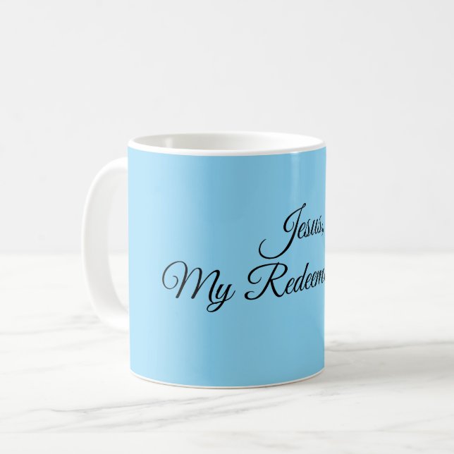 Jesus My Redeemer Mug (Front Left)