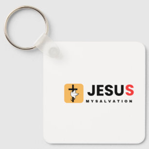 Jesus My Salvation Key Ring
