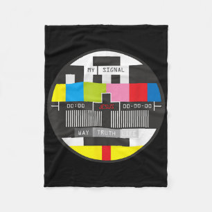 Jesus My Signal Funny The Way, Truth And The Life Fleece Blanket