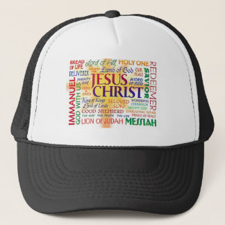 JESUS, NAME ABOVE ALL NAMES TRUCKER HAT