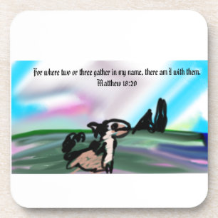 jesus name coaster