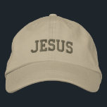 Jesus Name Embroidered Baseball Cap / Hat<br><div class="desc">Jesus Name Embroidered Baseball Cap / Hat,  by 369MyName. Customise It!</div>