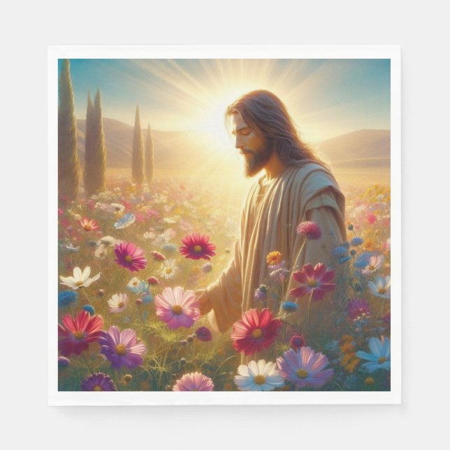 Jesus napkins! napkin (Front)