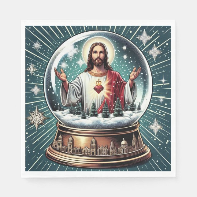 Jesus napkins! napkin (Front)