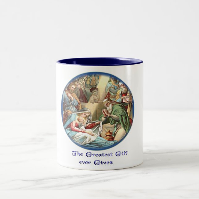 Jesus Nativity Coffee Mug (Center)