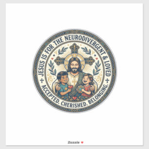 Jesus Neurodivergent Encouragement T-Shirt Inspira