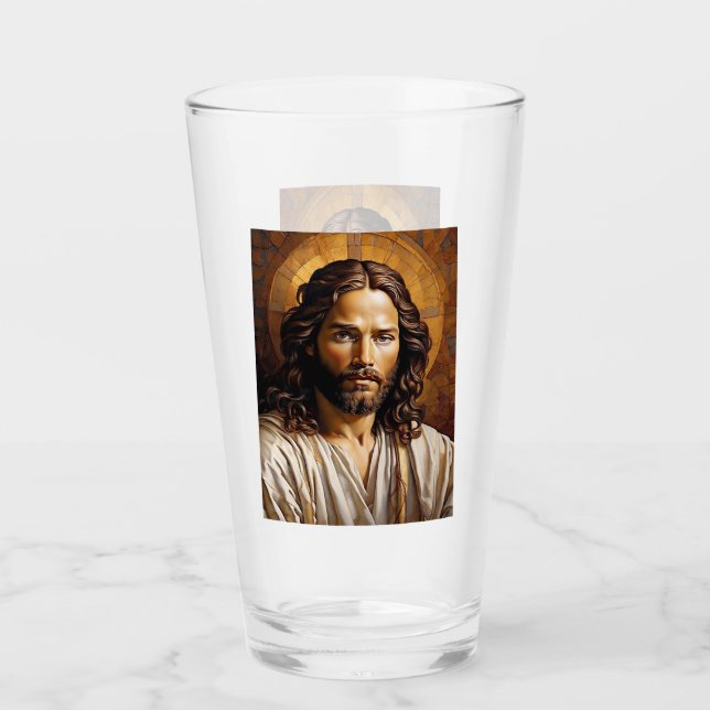 Jesus of Nazareth Glass (Front)