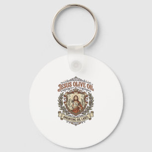 Jesus Olive Oil Anointing Oil Label Jesus Olive Oi Key Ring