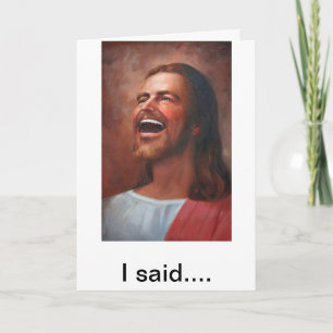 Jesus on Figs Holiday Card