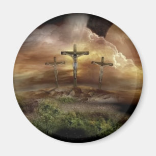 JESUS ON THE CROSS MAGNET