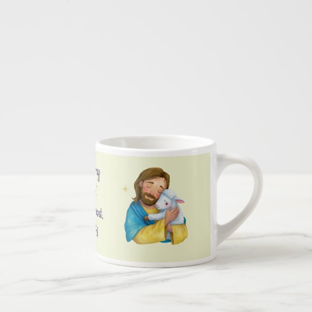 Jesus Our Shepherd Espresso Cup (Right)