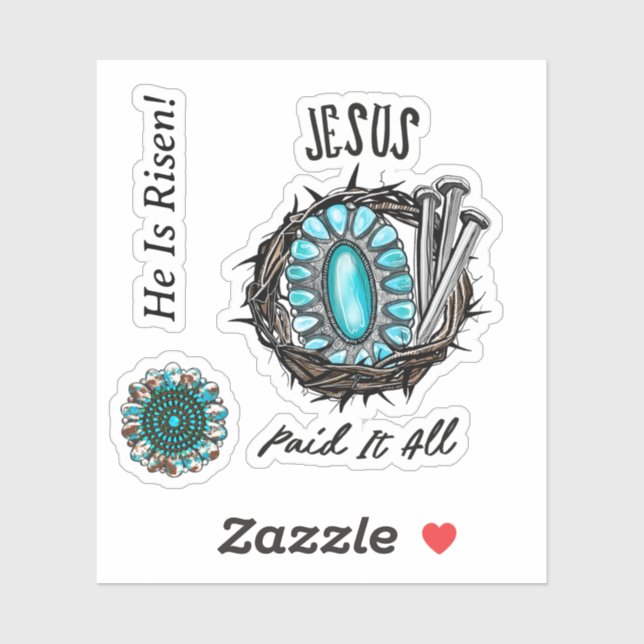 Jesus Paid It All 3 Nail Thorn (Sheet)