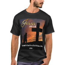 Jesus Paid it all dark T-Shirt