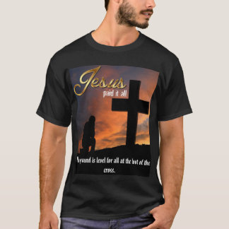 Jesus Paid it all dark T-Shirt