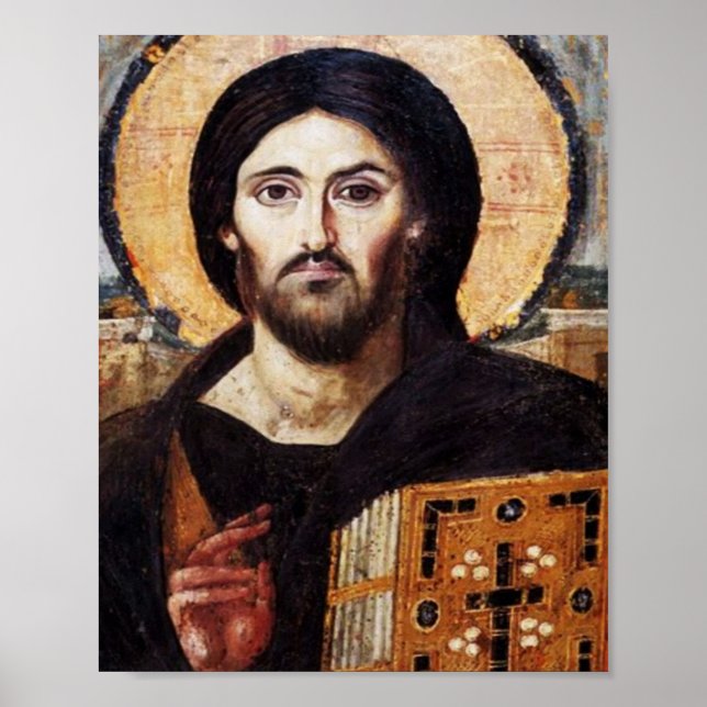 Jesus Pantocrator Poster (Front)