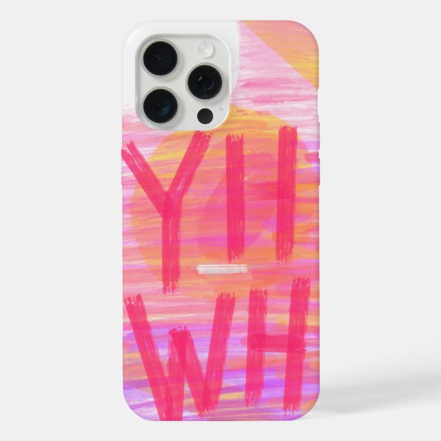 Jesus phone case (Back)