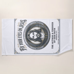 Jesus Photography Mum Family Photographer Vintage Beach Towel