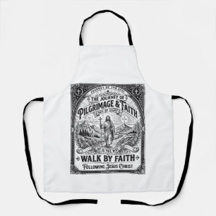 Jesus Pilgrimage Camino Holy Journey Apron