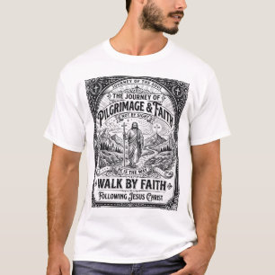 Jesus Pilgrimage Camino Holy Journey T-Shirt