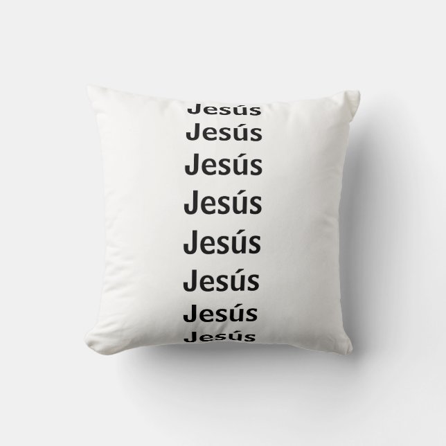Jesus Pillow (Front)