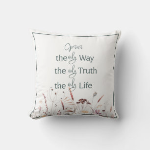 Jesus Pillow Faith/Bible Pillow