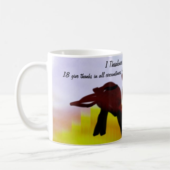 Jesus plan  coffee mug (Left)