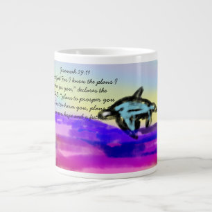 jesus plan  large coffee mug