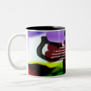 Jesus plan life Two-Tone coffee mug