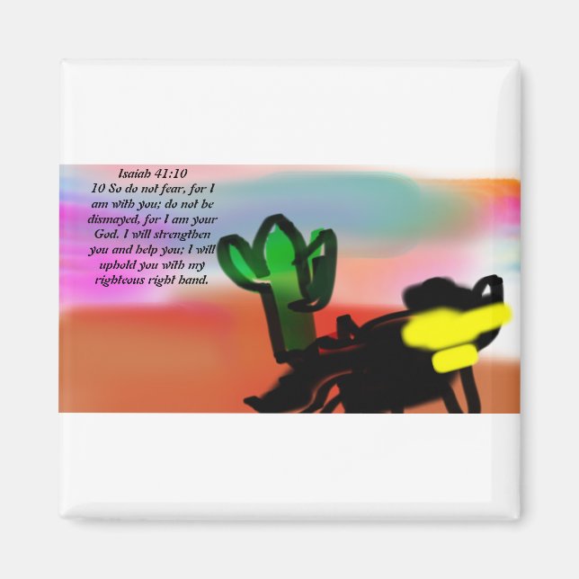 jesus plan magnet (Front)