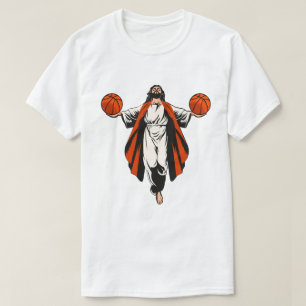Jesus playing basketball T-Shirt