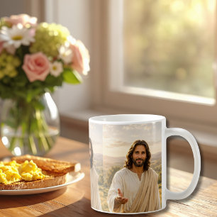 Jesus Portrait Christian Inspirational Gift Coffee Mug