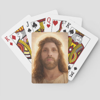 Jesus Portrait Custom Classic Playing Cards