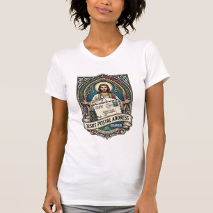 Jesus Postal Address Heaven Jesus Postal Address H T-Shirt