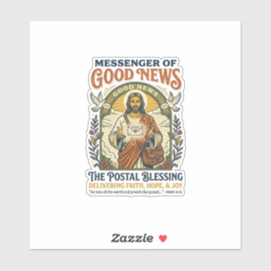 Jesus Postal Worker Delivery Shirt Faith Based Des