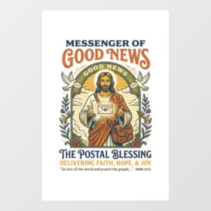 Jesus Postal Worker Delivery Shirt Faith Based Des