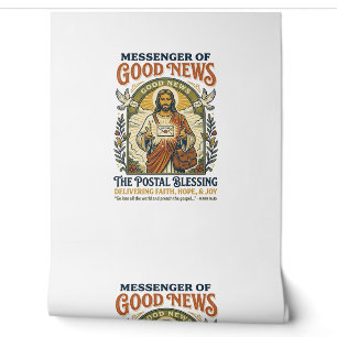 Jesus Postal Worker Delivery Shirt Faith Based Des Wallpaper
