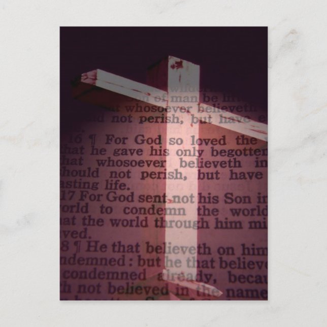 Jesus Postcard (Front)