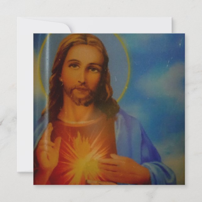 Jesus postcard (Front)