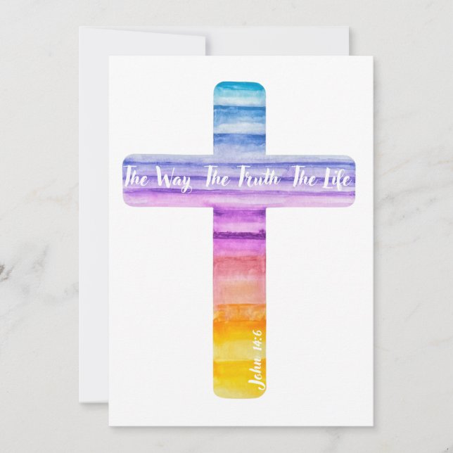 Jesus Postcards Jesus Cards Watercolor Postcards  (Front)