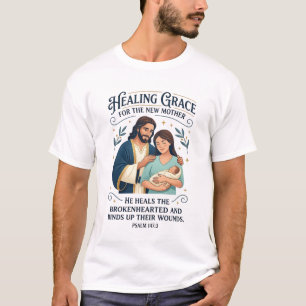 Jesus Postpartum Encouragement Graphic Tee Christi