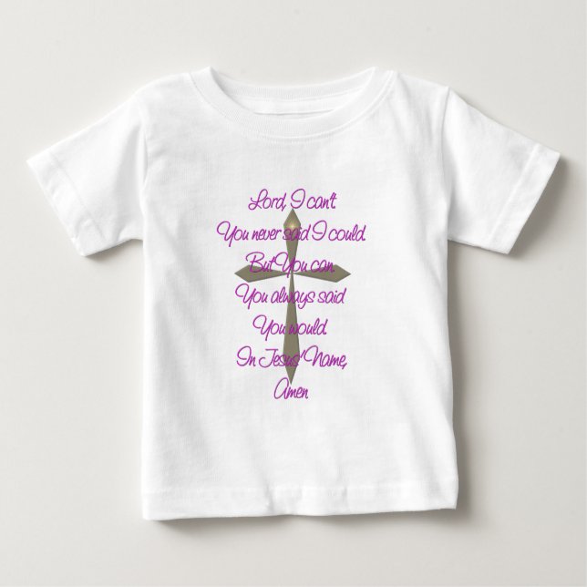 Jesus Prayer Baby T-Shirt (Front)