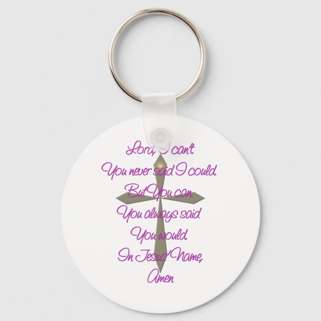 Jesus Prayer Key Ring (Front)