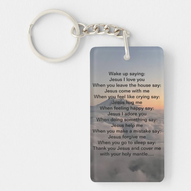 Jesus prayer keychain  (Front)