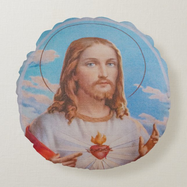 Jesus prayer traditional pillow (Front)