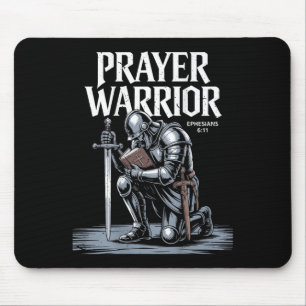 Jesus Prayer Warrior Christian Armour Of God Son G Mouse Pad