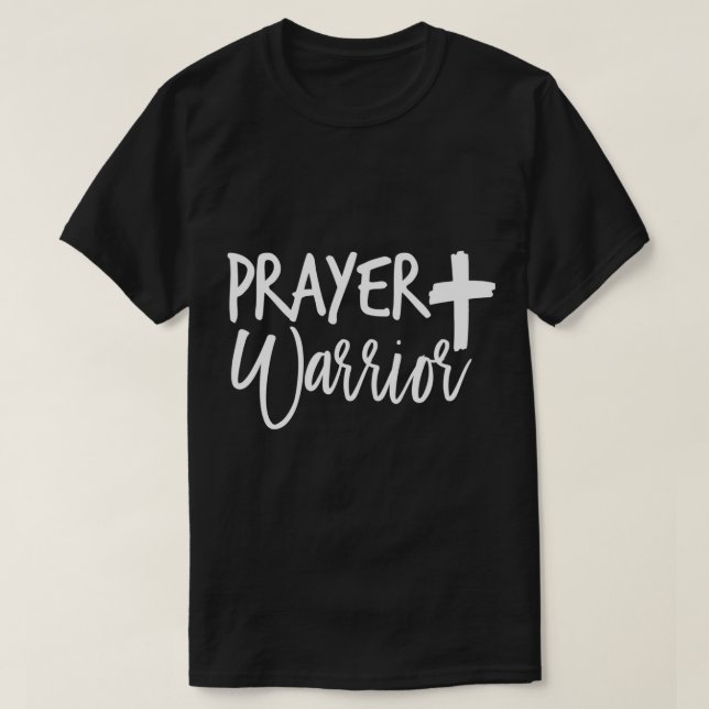 Jesus Prayer Warrior  T-Shirt (Design Front)