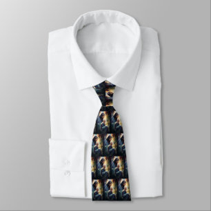 Jesus Praying Neck Tie